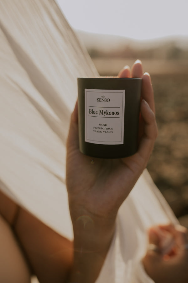 נר זכוכית שחור