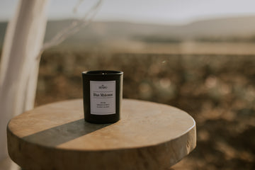 נר זכוכית שחור