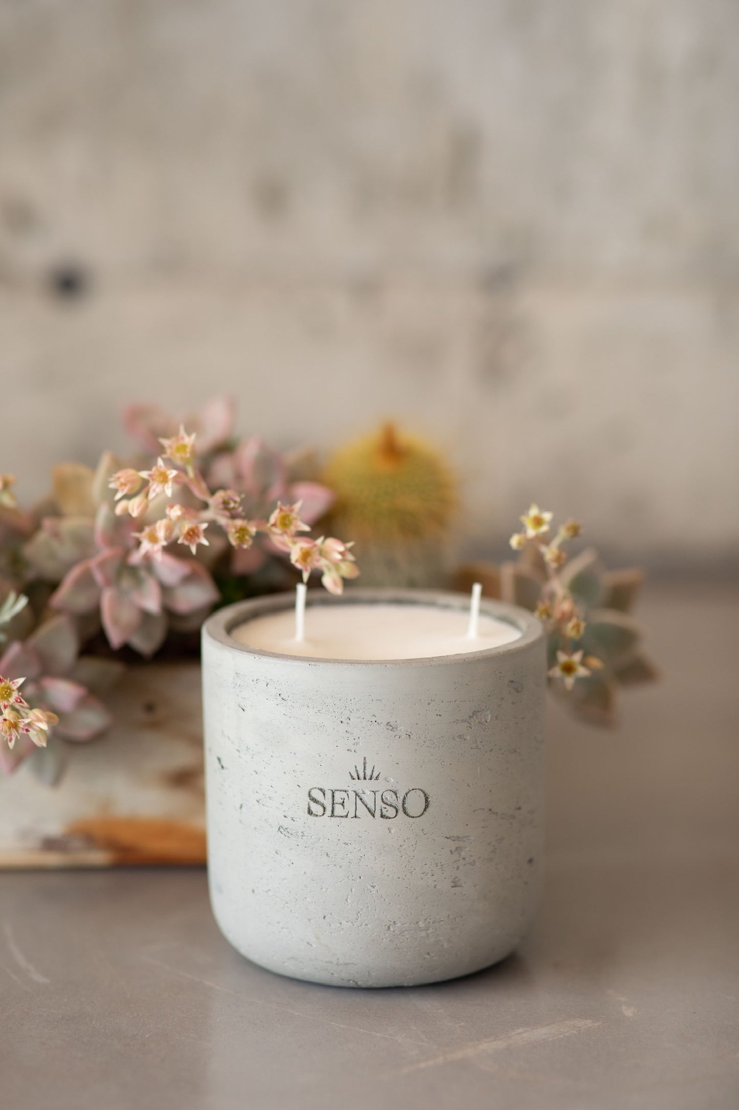 BARIN 120 candle Light gray